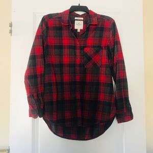 Red and grey flannel